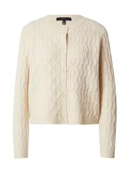 Вязаный кардиган VERO MODA Elya, слоновая кость