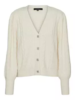 Вязаный кардиган Vero Moda EWELKE, китт