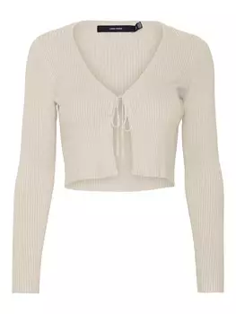 Вязаный кардиган Vero Moda GLORY, бежевый