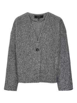 Вязаный кардиган Vero Moda, графитовый