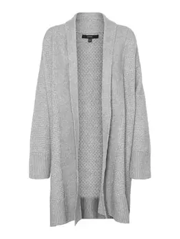 Вязаный кардиган Vero Moda HEIDI, светло-серый