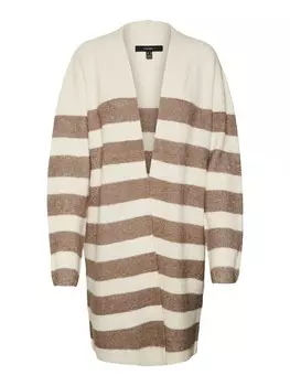 Вязаный кардиган VERO MODA Knit Cardigan Philine, цвет beige/cream