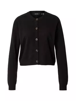Вязаный кардиган VERO MODA Knit Cardigan VMFantastic, черный