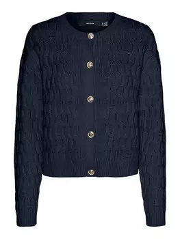 Вязаный кардиган VERO MODA Knit Cardigan VMMAISIE, морской синий