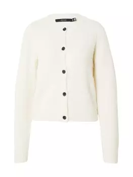 Вязаный кардиган VERO MODA Knit Cardigan VMNovah, кремовый