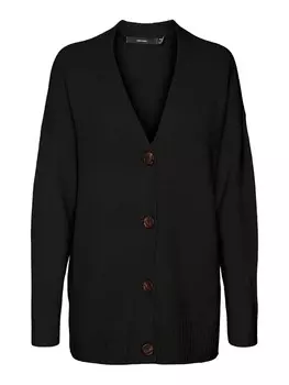 Вязаный кардиган Vero Moda Lefile, черный