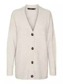 Вязаный кардиган Vero Moda Lefile, пестрый бежевый