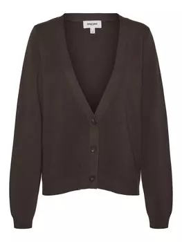 Вязаный кардиган Vero Moda Mathilde, шоколад