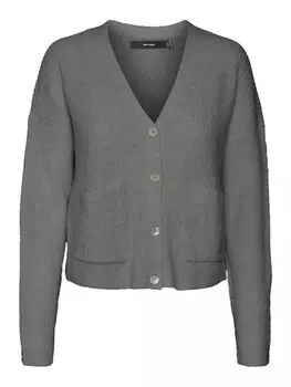 Вязаный кардиган Vero Moda MILI, пестрый серый