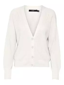 Вязаный кардиган Vero Moda NEW LEXSUN, белый