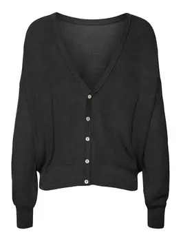 Вязаный кардиган Vero Moda NEW LEXSUN, пестрый черный
