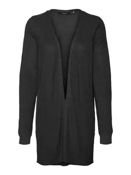 Вязаный кардиган Vero Moda NEWLEXSUN, пестрый черный