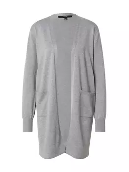 Вязаный кардиган VERO MODA Silje, серый