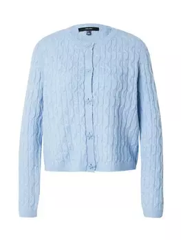 Вязаный кардиган VERO MODA VMELYA, светло-синий