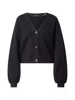 Вязаный кардиган VERO MODA VMGold, черный