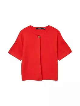 Вязаный кардиган VERO MODA VMGold, красный