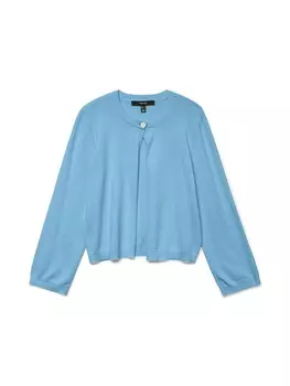 Вязаный кардиган VERO MODA VMLUCIA, светло-синий