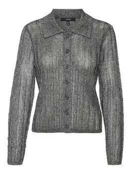 Вязаный кардиган VERO MODA VMMiles, цвет Basalt grey