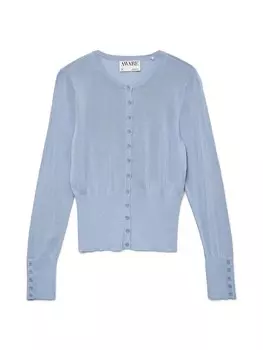 Вязаный кардиган VERO MODA VMPelia, темно-синий