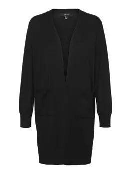 Вязаный кардиган VERO MODA VMSilje, черный