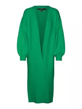 Вязаный кардиган Vero Moda, зеленый