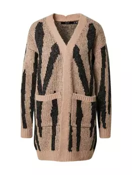 Вязаный кардиган Vero Moda ZELMA, коричневый