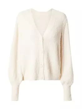 Вязаный кардиган Vila, бежевый