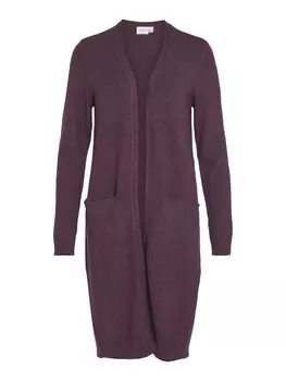 Вязаный кардиган VILA, фиолетовый