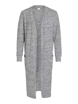 Вязаный кардиган VILA Freja, серый