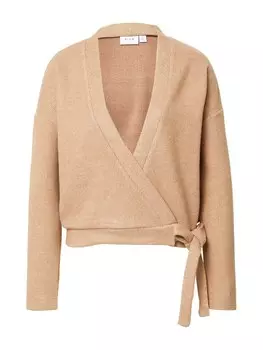 Вязаный кардиган Vila HAUDI, карамель