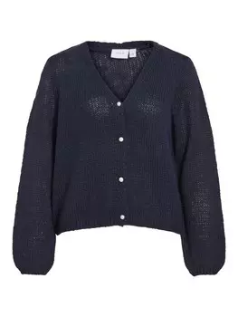 Вязаный кардиган VILA Knit Cardigan, синий