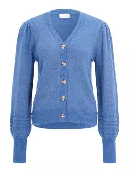 Вязаный кардиган VILA Knit Cardigan VITULI, королевский синий