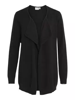 Вязаный кардиган Vila Ril, черный