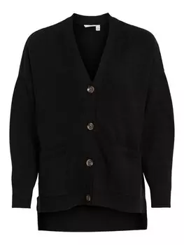 Вязаный кардиган Vila RIL, черный