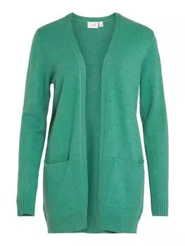 Вязаный кардиган VILA Ril, изумруд