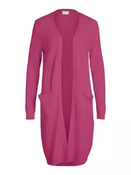 Вязаный кардиган VILA Ril, пурпурный