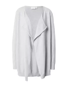 Вязаный кардиган Vila RIL, серый