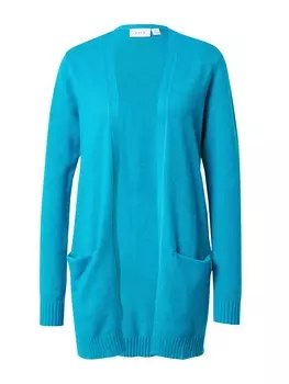 Вязаный кардиган VILA Ril, синий