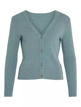 Вязаный кардиган Vila, синий