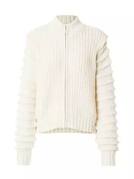 Вязаный кардиган VILA VIELADA, кремовый