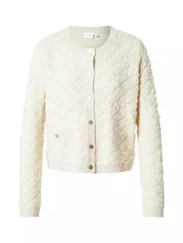 Вязаный кардиган VILA VIIneyah, кремовый