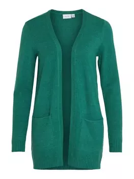 Вязаный кардиган VILA, зеленый
