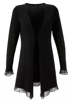 Вязаный кардиган Vivance, черный