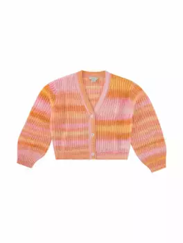 Вязаный кардиган в полоску Stella McCartney, мультиколор