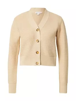 Вязаный кардиган Warehouse Knit Cardigan Ottoman, экрю