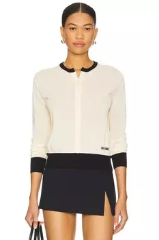 Вязаный кардиган We11Done, yellow