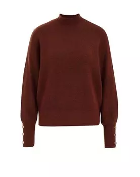 Вязаный кардиган WE Fashion, цвет Auburn