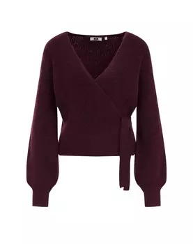 Вязаный кардиган WE Fashion, цвет Dark purple