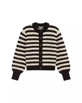 Вязаный кардиган WE Fashion Knit Cardigan, черный