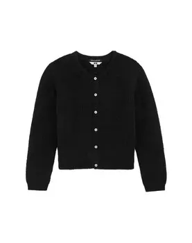 Вязаный кардиган WE Fashion Knit Cardigan, черный